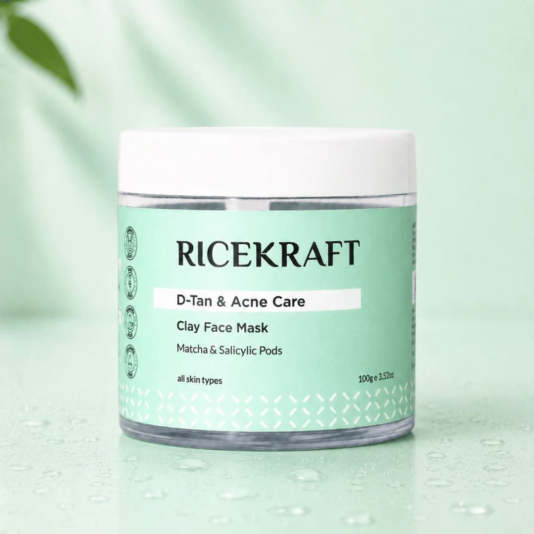 D-Tan & Acne Care Matcha Face Mask